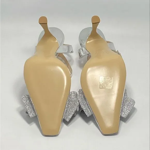 Nalebe Stories Through Seasons Diamante Bow Pumps size 38.5